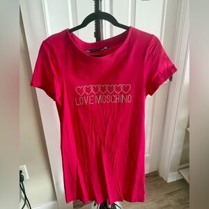 Love Moschino Fuchsia Heart Dress
